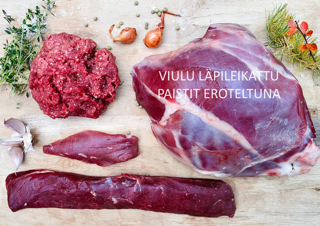 Puolikas Metsäkauris 46,90€/kg
