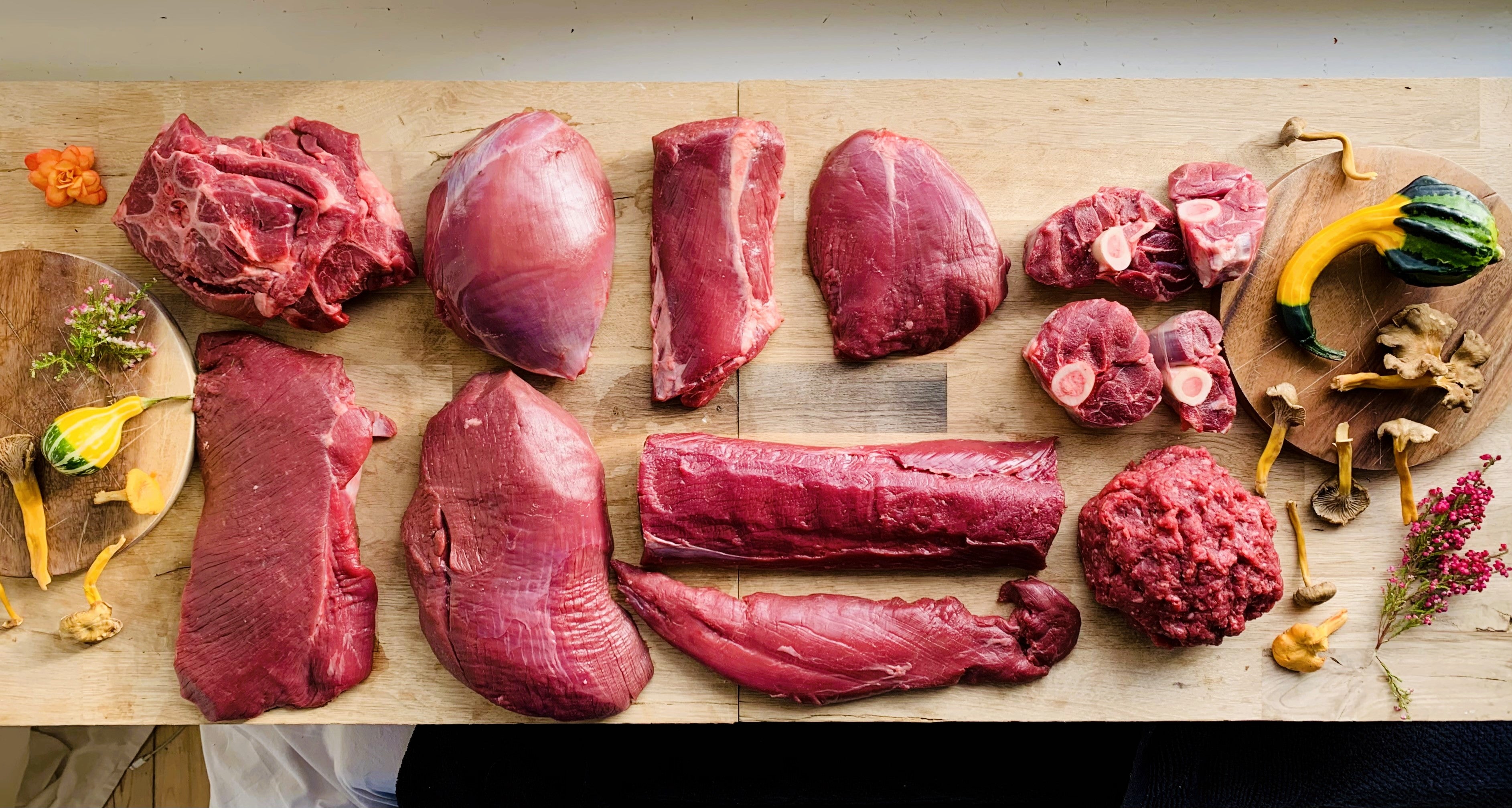 Puolikas peura paloiteltuna 39,90€/kg