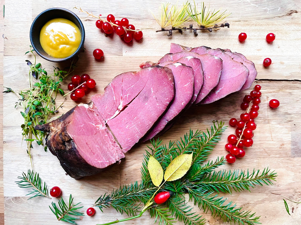 ENNAKKOTILAUS Savustettu peuran paisti 79,90€/kg